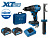Аккум. дрель-шуруповерт BULL SR 1806 R-series в чем. XLTpro БЕСЩЕТ., Удар., 18 В, 80 Н*м, 2х4 А*ч
