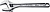 STAYER MAXFORCE, 250/30 мм, разводной ключ (2725-25)
