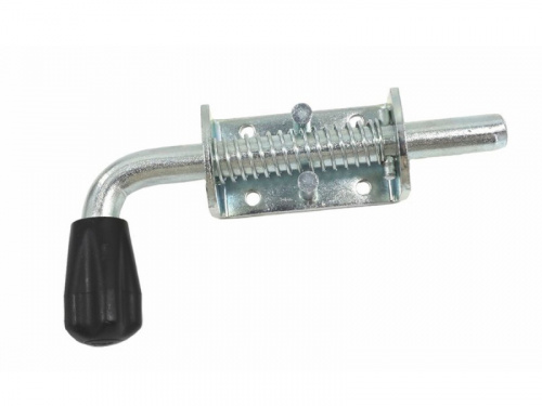 Задвижка дверная ЗД-05, белый цинк STARFIX