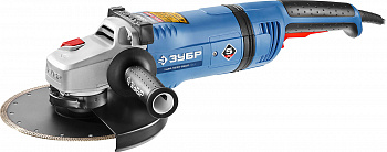 ЗУБР 2600 Вт, d230 мм, УШМ, АВТ, Профессионал (УШМ-П230-2600 ПВ)