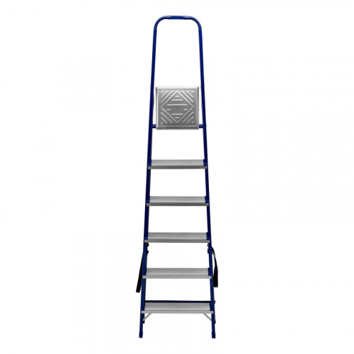 Стремянка, 6 ступеней, стальная, Сибртех