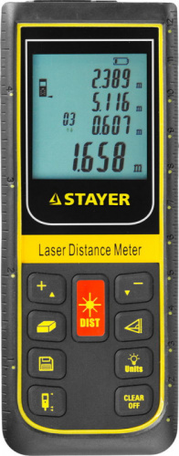 STAYER 100 м, лазерный дальномер, Professional (34959)