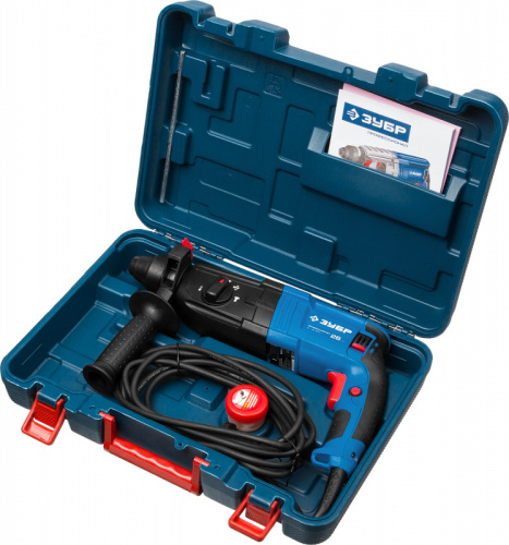 ЗУБР 26 мм, 800 Вт, перфоратор SDS Plus, Профессионал (ЗП-26-800 К)