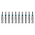 Бита Torx 15х50мм, сталь S2, шестигр., 10 шт. Gross