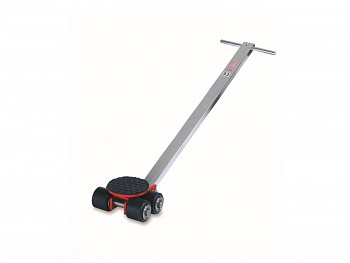 Роликовая платформа поворотная TOR X4 г/п 4 т (с ручкой) (G)