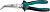 KRAFTOOL 200 мм, изогнутые тонкогубцы (22011-4-20)