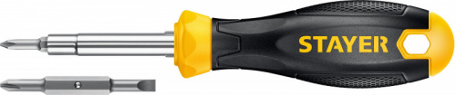 Комбинированная отвертка STAYER HERCULES 6-in-1