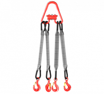 Строп текстильный TOR 4СТ 10,0 т 3,5 м 150 мм