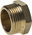 GENERAL FITTINGS 3/4″, наружная резьба латунь, заглушка (51098-S-3/4)