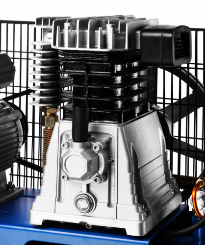 ЗУБР 440 л/мин, 50 л, 2200 Вт, ременной масляный компрессор, Профессионал (ЗКПМ-440-50-Р-2.2)