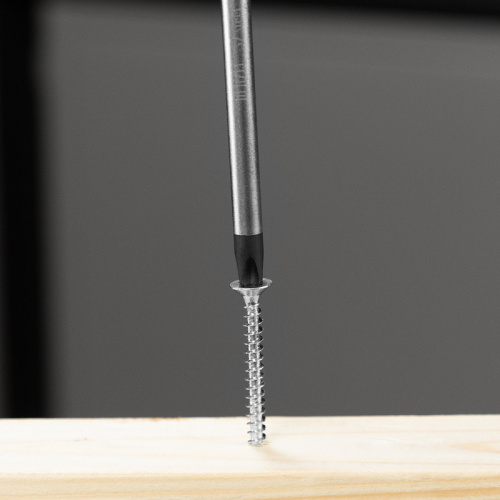 Отвертка, PH3х150 мм, S2, 3к рукоятка Denzel