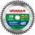 URAGAN Expert, 190 х 20/16 мм, 48Т, пильный диск по дереву (36802-190-20-48)