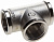GENERAL FITTINGS внутренняя резьба 3/4″, никель, тройник (51052-3/4)