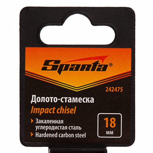 Долото-стамеска 18 мм, деревянная рукоятка Sparta
