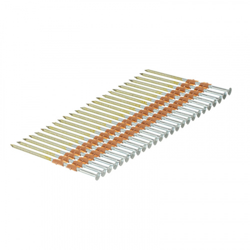 Гвозди для пнев. нейлера (оцинк.) длина - 90 мм, диам. - 3,05 мм, 2000 шт. Denzel