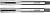 STAYER M8 х 1.25, 2 шт, комплект метчиков (28025-08-1.25-H2)