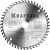 KRAFTOOL Precision, 216 х 30 мм, 48Т, пильный диск по дереву (36952-216-30)