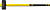 STAYER Fiberglass, 8 кг, кувалда с удлинённой рукояткой, Professional (20110-8)