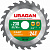 URAGAN Fast, 230 х 32/30 мм, 24Т, пильный диск по дереву (36800-230-32-24)