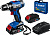 ЗУБР Т7, 20 В, 50 Н·м, 2 АКБ (2 А·ч), дрель-шуруповерт, кейс, Профессионал (DL-201-22)