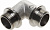 GENERAL FITTINGS штуцер/штуцер, 3/4″, никель, уголок с упором (51072-S/S-3/4)