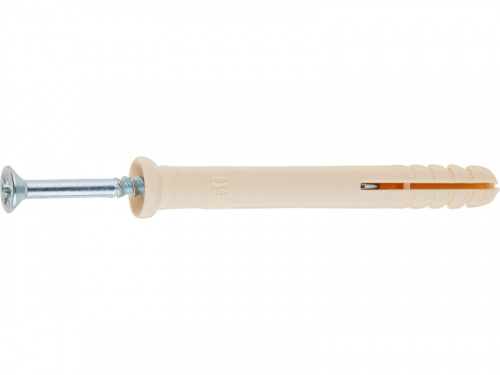 Дюбель-гвоздь 6х80 мм нейлон потай (1000 шт)