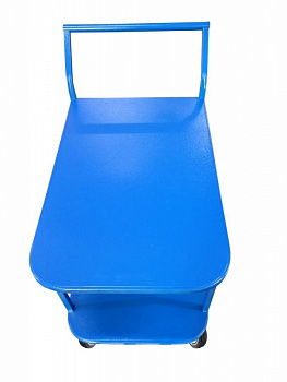 Тележка платформенная TOR ТП-2Я (600х900) 2х-ярусная (125мм)