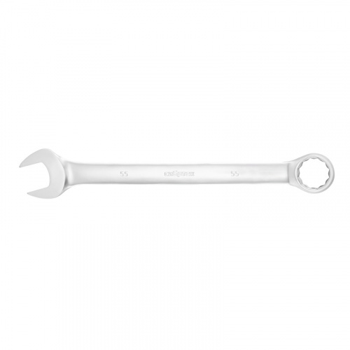 Ключ комбинированный 55мм, никелированный Сибртех