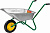 GRINDA GB-1, 80 л, 100 кг, одноколесная, садовая тачка (422399)