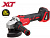 Аккум. углошлифмашина WORTEX CAG 1812 E в кор. ALL1 XLT SOLO БЕСЩЕТ., 18 В, 125 мм, 8000 об/мин