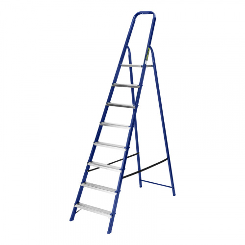 Стремянка, 8 ступеней, стальная, Сибртех