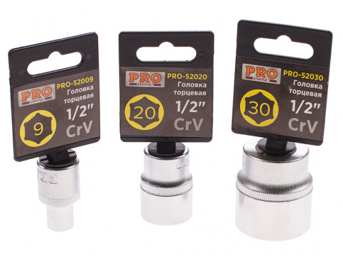 Головка 1/2" 23мм 6гр. PRO STARTUL (PRO-52023)