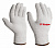 ЗУБР ОПТИМА, L-XL, х/б перчатки без покрытия, 10 класс (11445-XL)