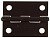 STAYER 50 x 38 х 1.25 мм, цвет коричневый, карточная петля (37611-50-3)