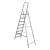 Стремянка, 8 ступеней, алюминиевая, Сибртех