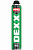 DEXX PRO, 750 мл, пистолетная, всесезонная, выход до 30 л, монтажная пена (41126)