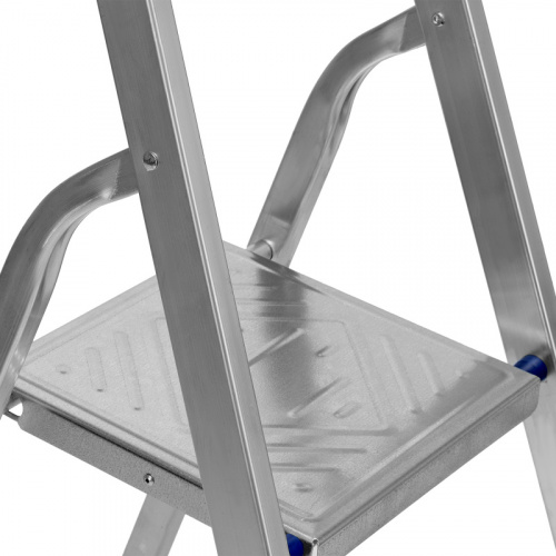 Стремянка, 3 ступени, алюминиевая, Сибртех