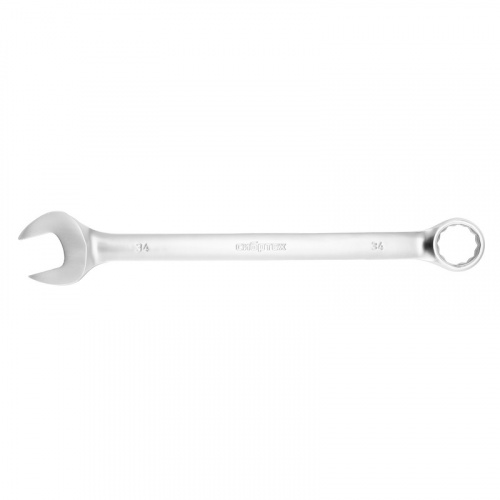 Ключ комбинированный 34мм, никелированный Сибртех