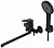 Смеситель для ванны (Lt) D35, серия WIN (black) AV Engineering