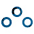 Прокладка паронитовая безасбестовая 1/2" 19х11х2 (50 шт.), AV Engineering