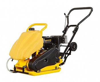 Виброплита TOR C-80T(R) 77 кг, 13,5кН (Loncin) бак, коврик, колесный комплект