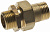 GENERAL FITTINGS штуцер/штуцер, 1/2″, соединитель с накидной гайкой (51037-S/S-1/2)