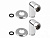 Американка угловая 1/2" вн. х 1/2" нар. ХРОМ, AV Engineering (2 шт. в уп.)