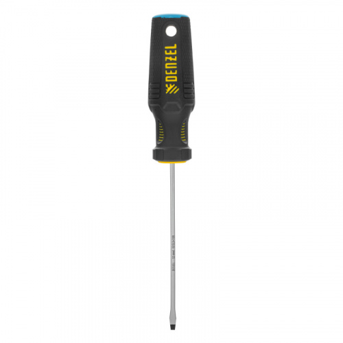 Отвертка, SL3х100 мм, S2, 3к рукоятка Denzel