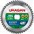 URAGAN Expert, 235 х 32/30 мм, 48Т, пильный диск по дереву (36802-235-32-48)