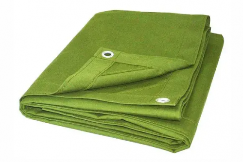 Полог брезентовый ВО 4 х 6 м. с люверсами