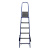 Стремянка, 6 ступеней, стальная, Сибртех