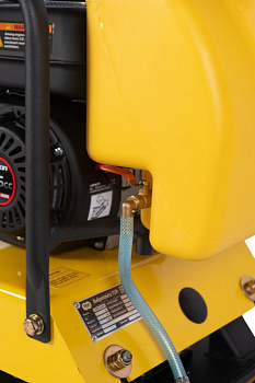 Виброплита TOR C-90(P) 87 кг, 16кН (Loncin) бак, колесный комплект