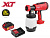 Аккум. краскораспылитель WORTEX CPS 1808 в кор. ALL1 XLT SET БЕСЩЁТ.ДВИГ., 18 В, 1 акк., 4 Ач, 10