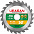 URAGAN Fast, 210 х 32/30 мм, 24Т, пильный диск по дереву (36800-210-32-24)